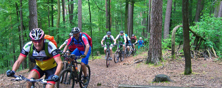 Mountainbike-Erlebnistouren im Naturpark Habichtswald